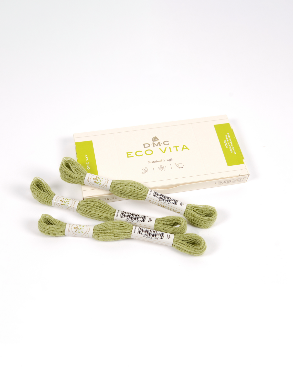 Eco Vita 360 - 100% &oslash;kologisk og plantefarvet uldgarn