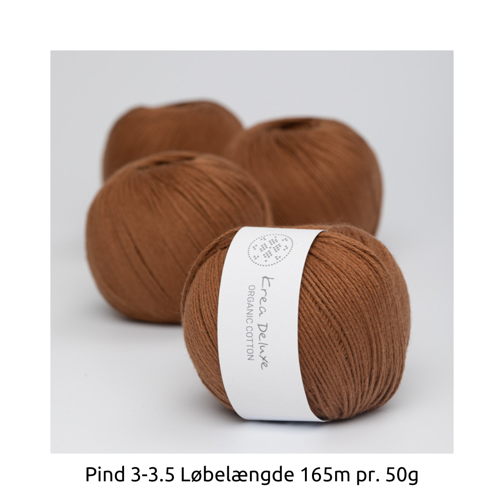 Krea Deluxe - Organic Cotton - &Oslash;kologisk bomuldsgarn