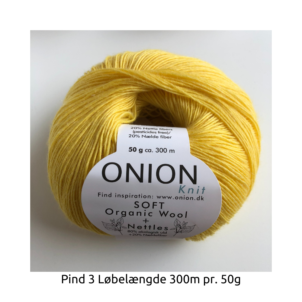 Onion - SOFT Organic Wool + Nettles