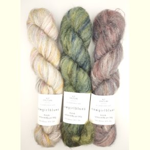 Kit Couture x Cowgirlblues - KidSilk h&aring;ndfarvet