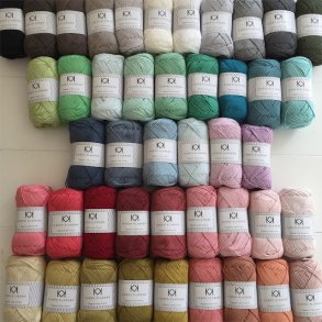 Karen Klarbæk - 100% økologisk bomuldsgarn 8/8