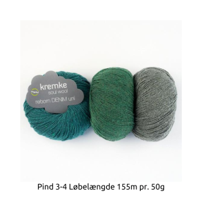 Kremke Soul Wool - Reborn Denim Uni