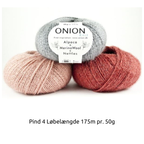 Onion - Alpaka + Merino Wool + Nettles