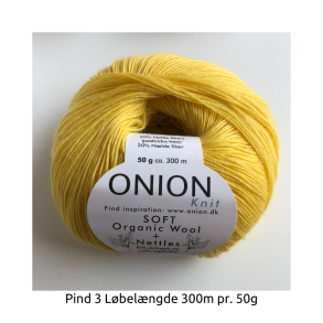 Onion - SOFT Organic Wool + Nettles