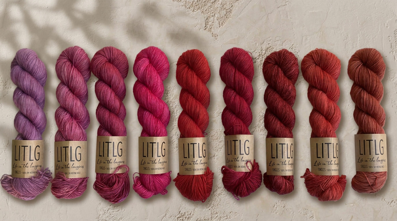 LITLG - Mohair Silk Lace - Semi-Solid