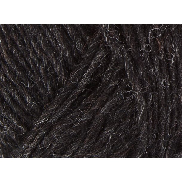 Istex - L&eacute;ttlopi uldgarn - Black Heather 0005 - 50g