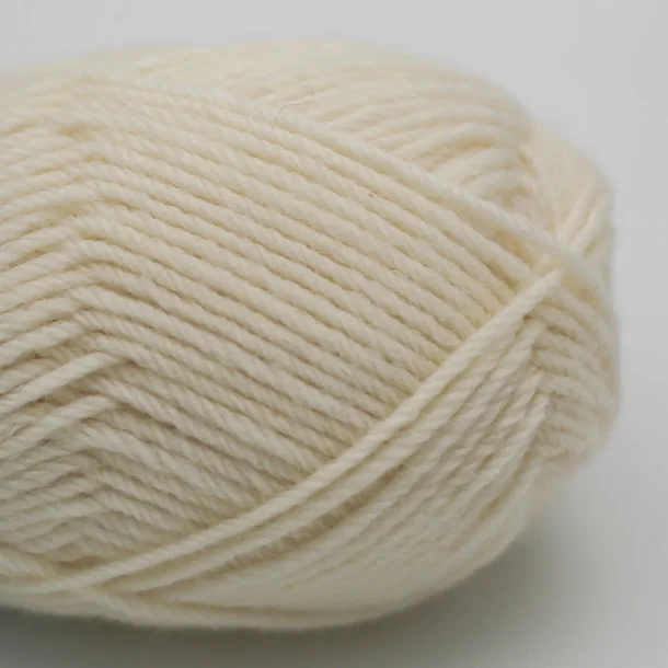 BC Garn - Vesterhavet - Uldgarn - Natural White 001 - 50g