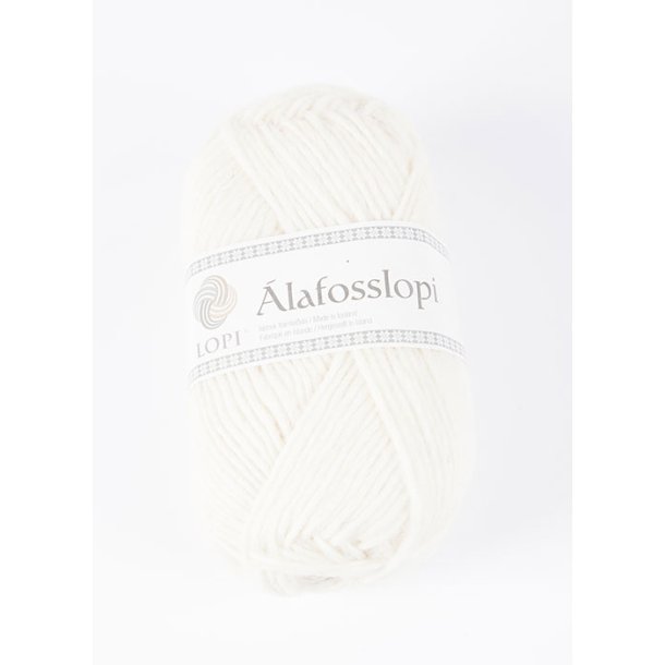 Istex - Alafosslopi - Uldgarn - White 0051 - 100g