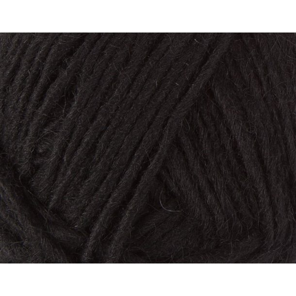 Istex - Alafosslopi - Uldgarn - Black 0059 - 100g