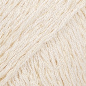 Drops - Belle - Bomuld/Viscose og h�rgarn - Natur 02 - 50g