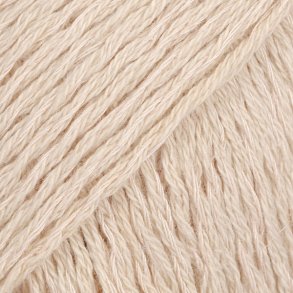 Drops - Belle - Bomuld/Viscose og h�rgarn - Lys Beige 03 - 50g