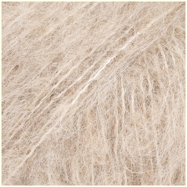 Drops - Brushed Alpaca Silk - Alpaca og silkegarn - Lys Beige 04 - 25g