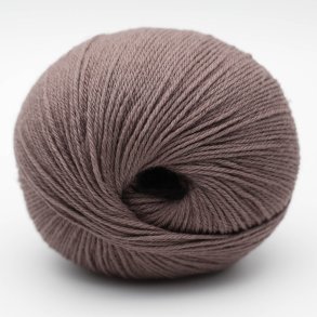 Kremke Soul Wool - The Merry Merino 220 uldgarn GOTS - Brown Grey 04 - 50g