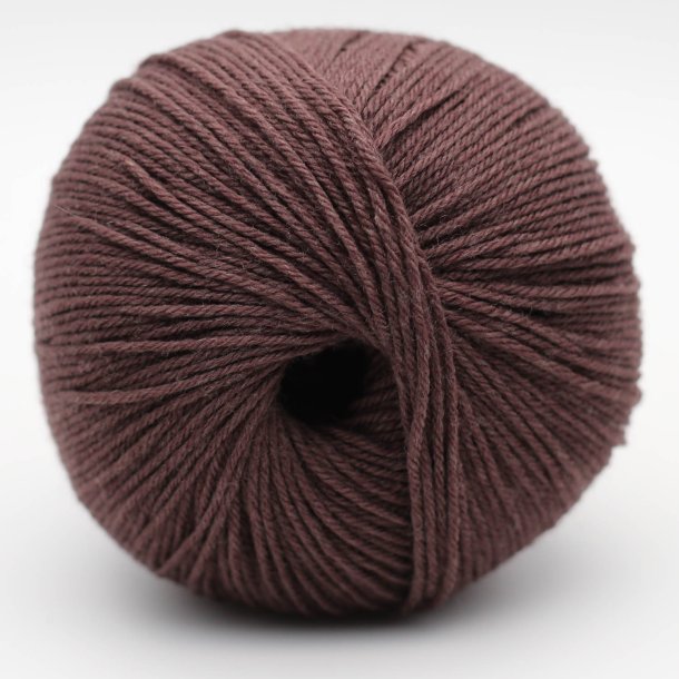 Kremke Soul Wool - The Merry Merino 220 uldgarn GOTS - Coffee 06 - 50g