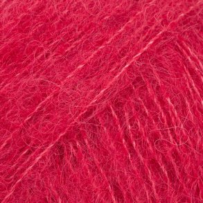 Drops - Brushed Alpaca Silk - Alpaca og silkegarn - R�d 07 - 25g