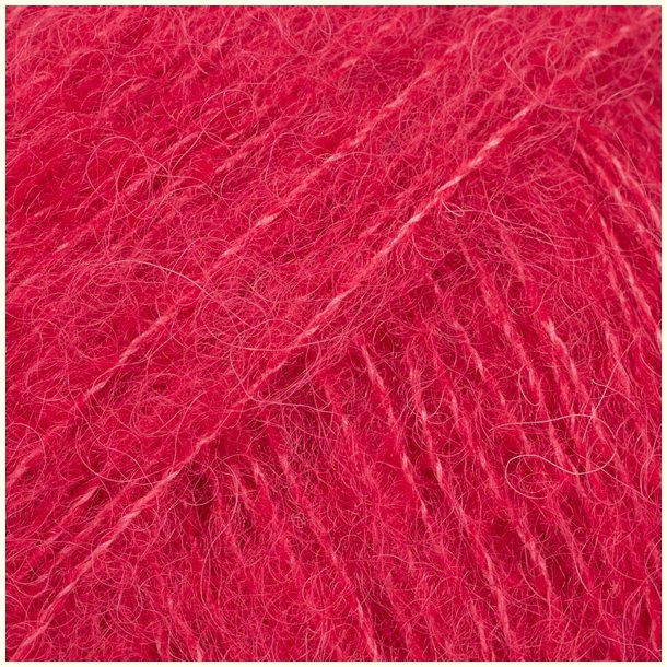 Drops - Brushed Alpaca Silk - Alpaca og silkegarn - R�d 07 - 25g