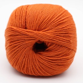 Kremke Soul Wool - The Merry Merino 220 uldgarn GOTS - Pumpkin 08 - 50g