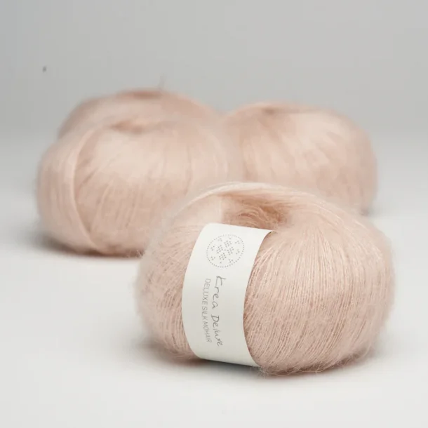 Krea Deluxe - Deluxe Silk Mohair garn - 20 g, fv 08 Lys Rosa