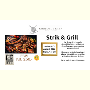 Strik & Grill - d. 1. august 2025 fra kl. 14 - 20