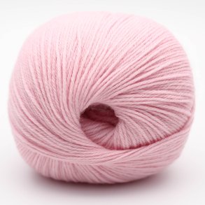 Kremke Soul Wool - The Merry Merino 220 uldgarn GOTS - Powder Pink 10 - 50g