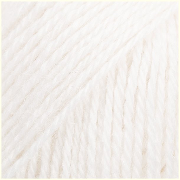 Drops - Alpaca - Alpaca uldgarn - Hvid 101 - 50g