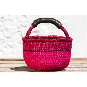 Rund Bolgakurv - ca.  40cm - Pink