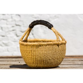 Rund Bolgakurv - ca.  40cm - Natur