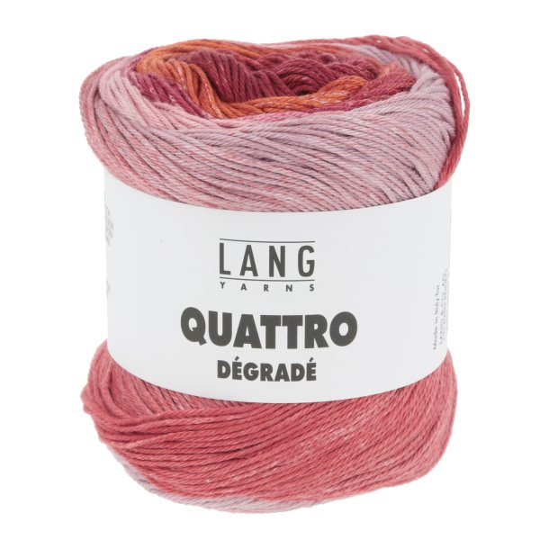 Lang Yarns - Quattro D�grad� - Bomuldsgarn - Fv. 2 - 100g