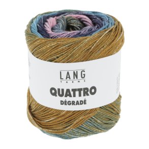 Lang Yarns - Quattro D�grad� - Bomuldsgarn - Fv. 10 - 100g