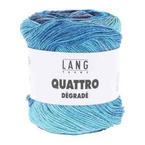Lang Yarns - Quattro D�grad� - Bomuldsgarn - Fv. 11 - 100g