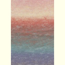 Lang Yarns - Quattro D�grad� - Bomuldsgarn - Fv. 13 - 100g