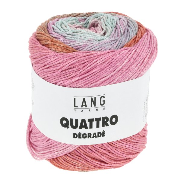 Lang Yarns - Quattro D�grad� - Bomuldsgarn - Fv. 15 - 100g