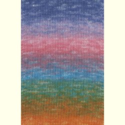 Lang Yarns - Quattro D�grad� - Bomuldsgarn - Fv. 16 - 100g
