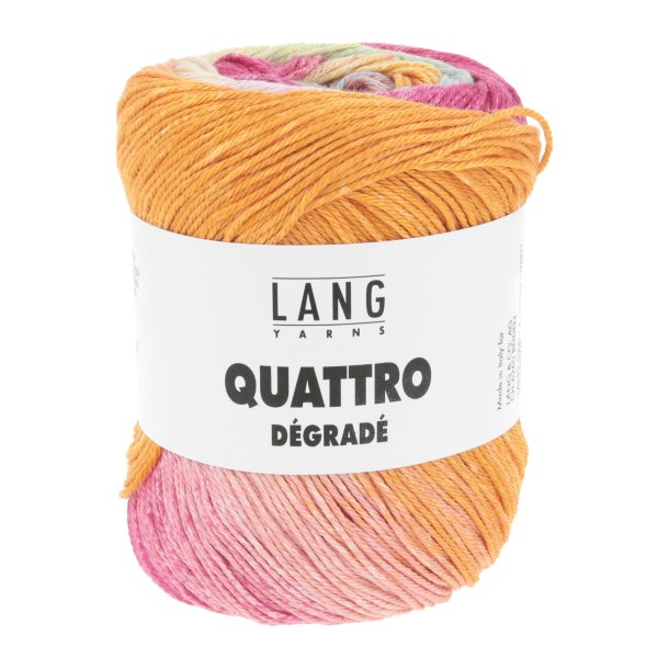 Lang Yarns - Quattro D�grad� - Bomuldsgarn - Fv. 18 - 100g
