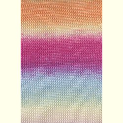 Lang Yarns - Quattro D�grad� - Bomuldsgarn - Fv. 18 - 100g