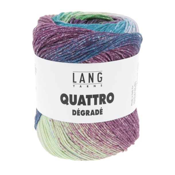 Lang Yarns - Quattro D�grad� - Bomuldsgarn - Fv. 19 - 100g
