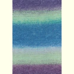 Lang Yarns - Quattro D�grad� - Bomuldsgarn - Fv. 19 - 100g
