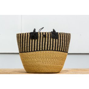 Ladies Handbag - Natur/Sort