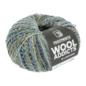 Lang Yarns - Footprints - Bomuld/Merino uldgarn - Fv. 01 - 100g