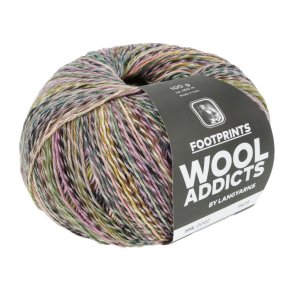 Lang Yarns - Footprints - Bomuld/Merino uldgarn - Fv. 02 - 100g