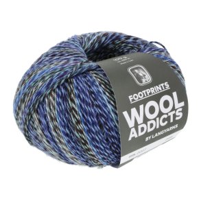 Lang Yarns - Footprints - Bomuld/Merino uldgarn - Fv. 07 - 100g
