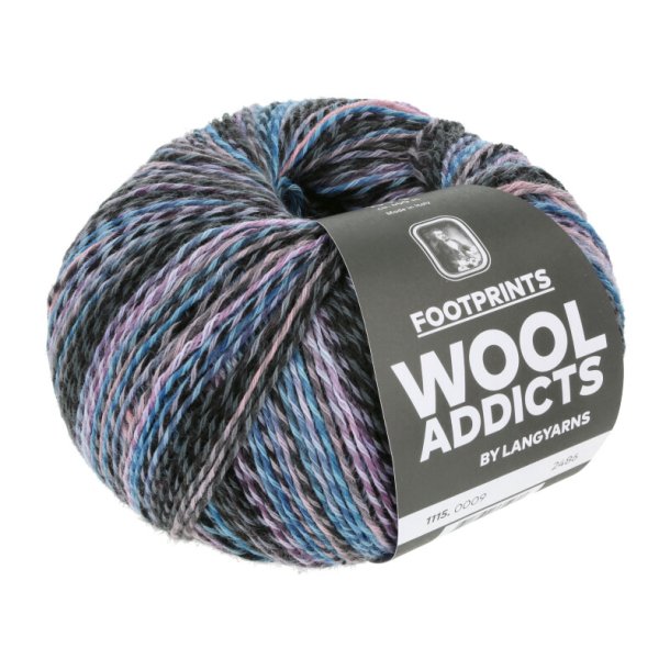 Lang Yarns - Footprints - Bomuld/Merino uldgarn - Fv. 09 - 100g