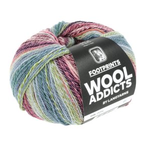 Lang Yarns - Footprints - Bomuld/Merino uldgarn - Fv. 14 - 100g