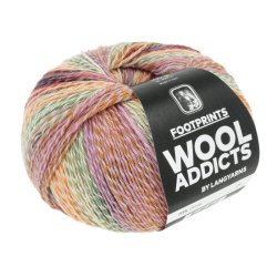 Lang Yarns - Footprints - Bomuld/Merino uldgarn - Fv. 15 - 100g
