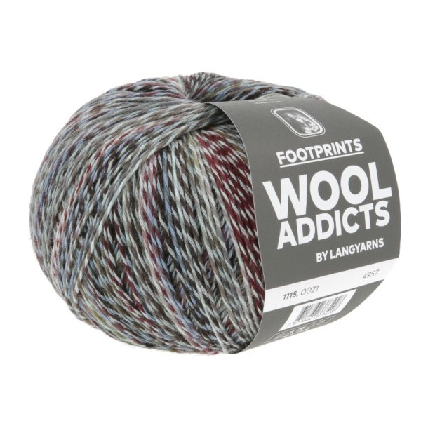 Lang Yarns - Footprints - Bomuld/Merino uldgarn - Fv. 21 - 100g