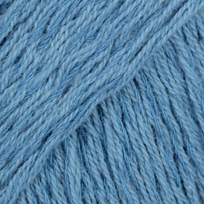 Drops - Belle - Bomuld/Viscose og h�rgarn - M�rk Jeansbl� 13 - 50g