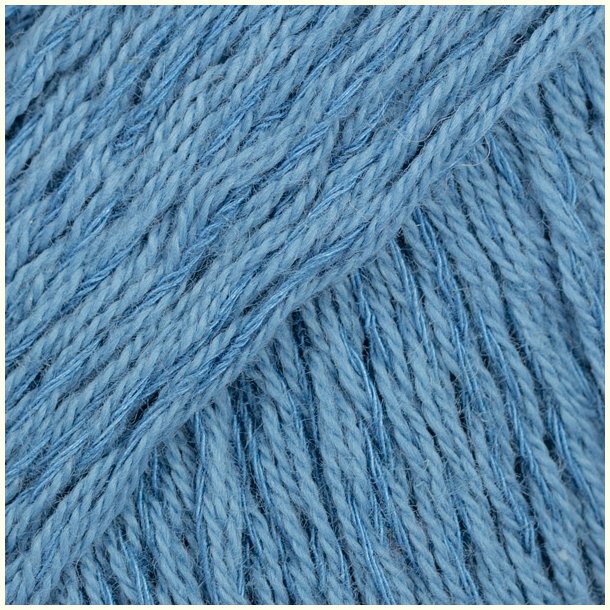 Drops - Belle - Bomuld/Viscose og h�rgarn - M�rk Jeansbl� 13 - 50g