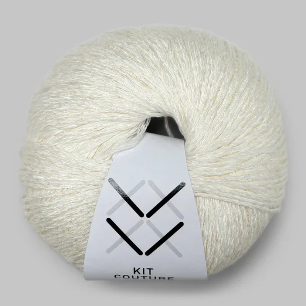 Kit Couture - Silk Linen - Silke og h�rgarn - R�hvid 13755 - 50g