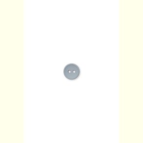 Isager - Knap i recycled bomuld og resin - �13mm - Frost