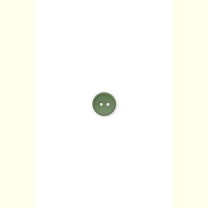 Isager - Knap i recycled bomuld og resin - �13mm - Green Tea